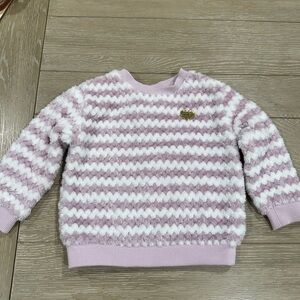 Juicy Couture faux fur sweatshirt 18months